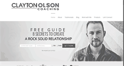 Desktop Screenshot of claytonolsoncoaching.com